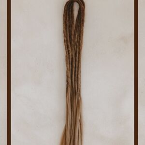 Natural Brown Dread Hair Extensions